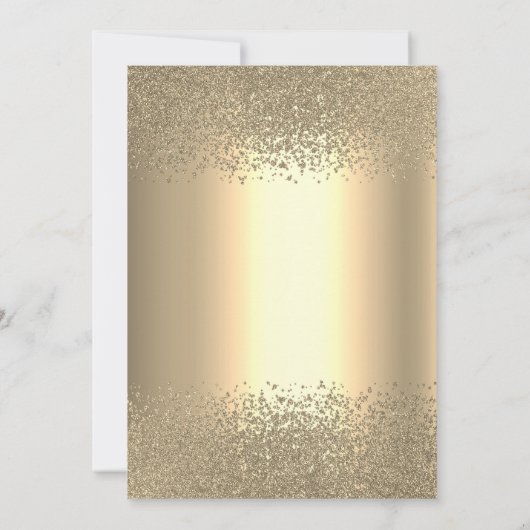 Bourgondië Flowers Gold Diamonds Vrijgezellenfeest Kaart (Achterkant)