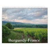 Bourgondië-Frankrijk kalender (Hoes)