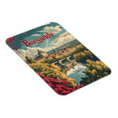 Bourgondië Frankrijk  kunst Magneet (Rechterzijde)