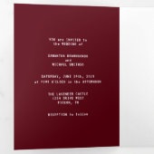 Bourgondië Gamer Formeel minimaal Wij doen Drieluik Kaart (Binnenzijde eerst)