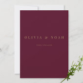 Bourgondië & Gold We zijn verloofd Aankondiging Ka