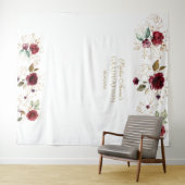 Bourgondië Gouden Bloemstuk Fotohokje Prop Wandkleed (In Situ (horizontaal))