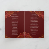 Bourgondië & Gouden Orde van de Dienst Gevouwen Pr Programma (Binnen)