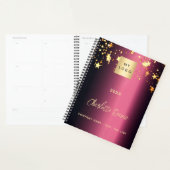 Bourgondië gouden sterren business logo 2026 planner (Display)