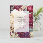 Bourgondië, Ivoor, en Gouden Bloemenhuwelijk Kaart (Staand voorkant)