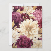 Bourgondië, Ivoor, en Gouden Bloemenhuwelijk Kaart (Achterkant)