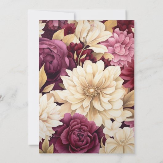 Bourgondië, Ivoor, en Gouden Bloemenhuwelijk Kaart (Achterkant)