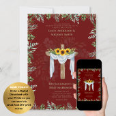 Bourgondië Kruis Katholieke Huwelijksmis Trouwen Kaart