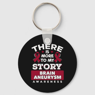 Bourgondië lint Er is meer aan mijn verhaal Sleutelhanger