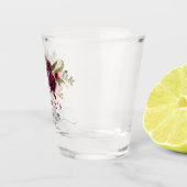 Bourgondië Marsala Bachelorette Party Shot Glass Shot Glas (Rechts)