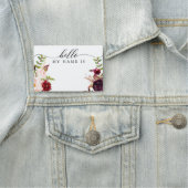 Bourgondië Marsala Naam Tag (In situ)