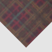 Bourgondië ouderwetse biologische geruite charmant tissuepapier (Detail)