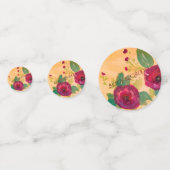 Bourgondië Rise Art Design Confetti (Voorkanten)