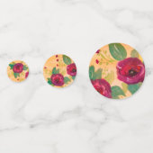 Bourgondië Rise Art Design Confetti (Achterkanten)