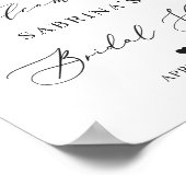 Bourgondië Rood Witte Roos Bloemrijke Bruidsauna-a Poster (Hoek)