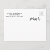 Bourgondië Roos Gouden Sparkle Maid of Honor Uitnodiging Briefkaart (Achterkant)