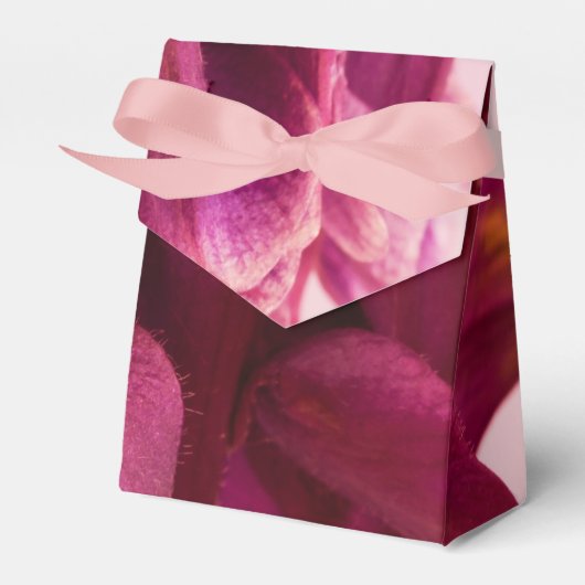 Bourgondie Roze Akelei Bedankdoosjes (Voorkant Zijde)