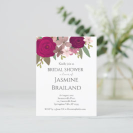 Bourgondië Tuin Bloemen Vrijgezellenfeest Briefkaart