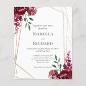 Bourgondië | Uitnodiging tot weduwschap met Marsal (Voorkant)