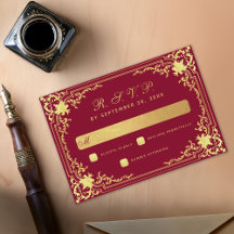 Bourgondië Wijnstok Elegant Nep Goud Schrift Bruil