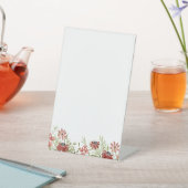  Bourgondië Wildflower teken Reclamebord Met Voetstuk (Insitu)