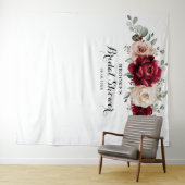 Bourgondiër Champagne Ivoor Mauve Roze Bruidsdouch Wandkleed (In Situ (horizontaal))