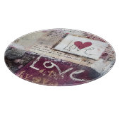 Bourgondierse Valentijn Design Serie 10 Snijplank (Hoek)