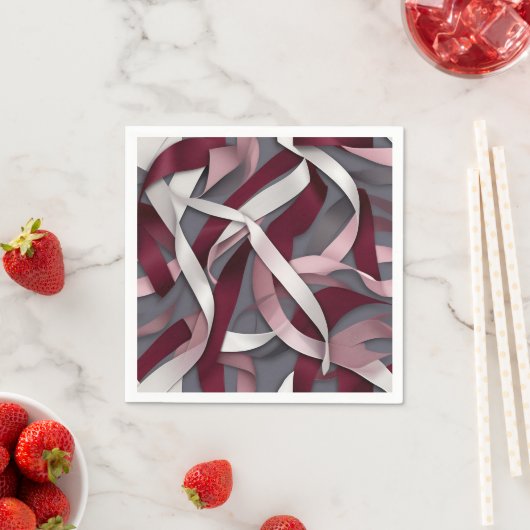 Bourgondisch Abstract lint Servet (Insitu)