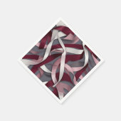 Bourgondisch Abstract lint Servet (Hoek)