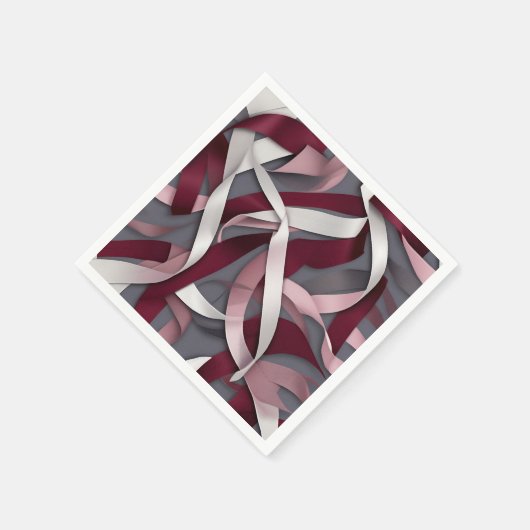 Bourgondisch Abstract lint Servet (Hoek)