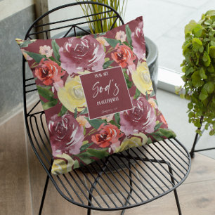 Bourgondisch Bijbelvers Sierkussen