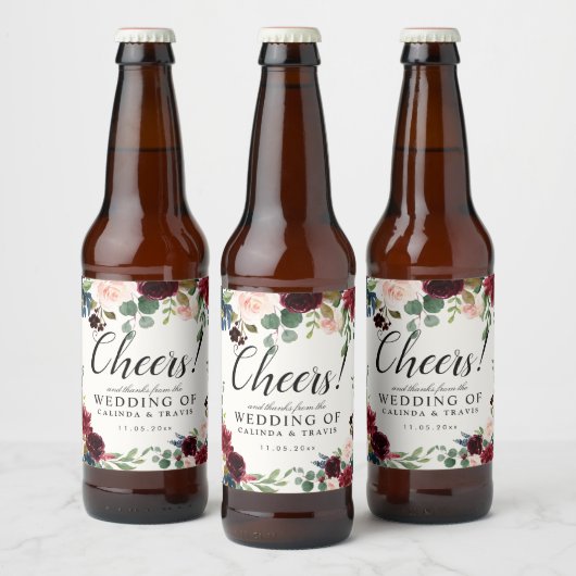 Bourgondisch boeket | bier etiket (Flessen)