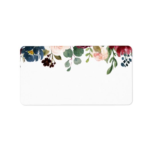 Bourgondisch boeket | Blanco Etiket (Voorkant)