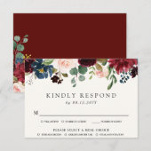 Bourgondisch boeket | RSVP (Voorkant / Achterkant)