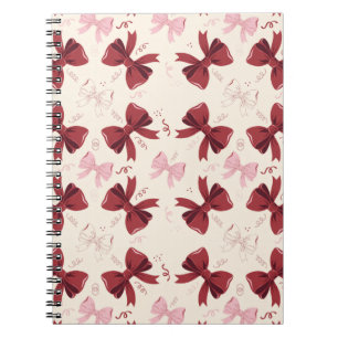 Bourgondisch Coquette Strikpatroon Notitieboek