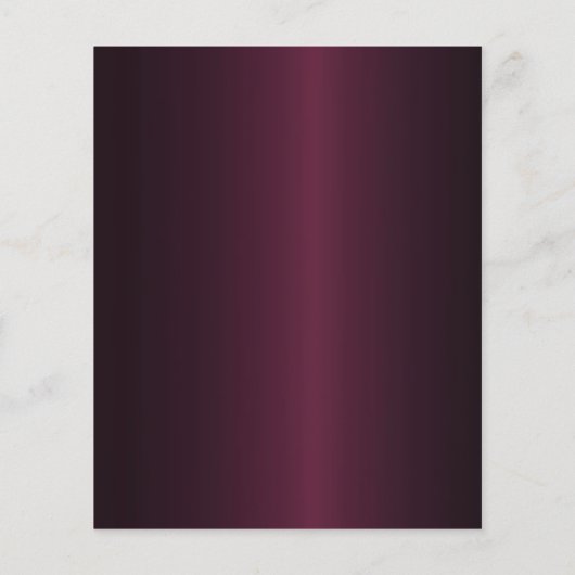 Bourgondisch goud 80e verjaardag save the date kaa (Achterkant)