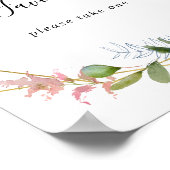 Bourgondisch gouden geometrisch favorschild poster (Hoek)