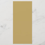 Bourgondisch gouden script bruiloft bedankkaart menu (Achterkant)