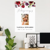 Bourgondisch herdenkingsteken, fototekst poster (Thuiskantoor)