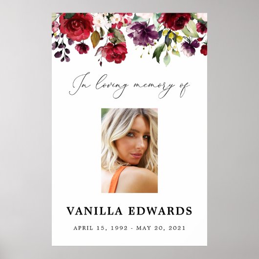 Bourgondisch herdenkingsteken, fototekst poster (Voorkant)