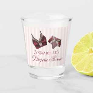 Bourgondisch lingerie bruidsfeest cadeau shot glas