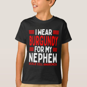Bourgondisch lint tante oom sikkelcelbewustzijn n t-shirt