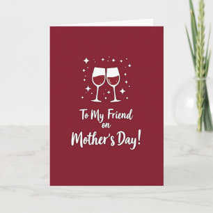 Bourgondisch Mothers Day Kaart