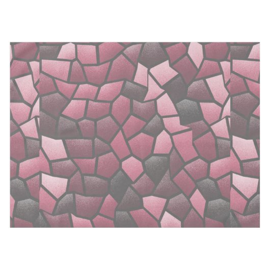 Bourgondisch mozaïek tafelkleed (Voorkant (Horizontaal))