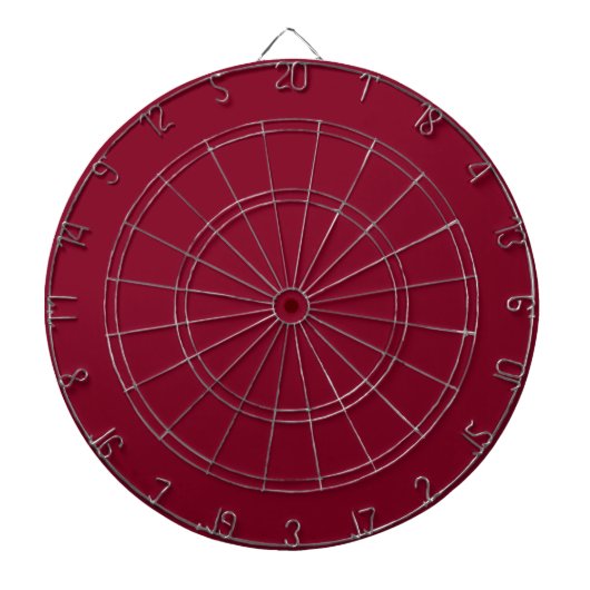 Bourgondisch rood dartbord (Voorkant)