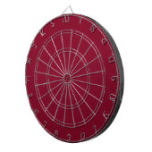 Bourgondisch rood dartbord (Voorkant Rechts)
