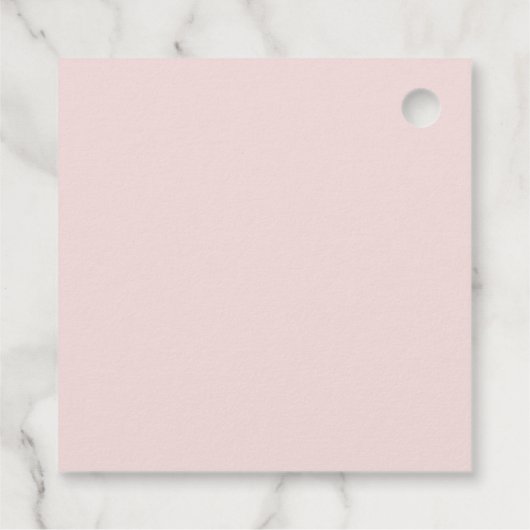 Bourgondisch roze bloemig Elegant Eucalyptus gebla Bedankjes Labels (Achterkant)