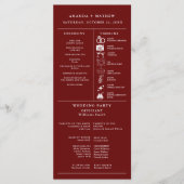 Bourgondisch Trouw Infographic Programma (Voorkant)