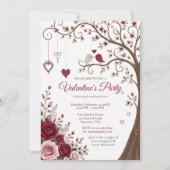 Bourgondisch Valentijnsfeest Kaart (Voorkant)