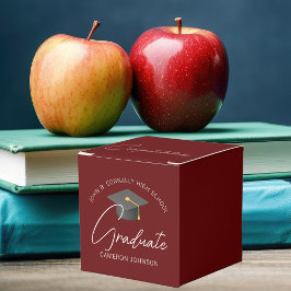  Bourgondische afstudeerfeest Bedankdoosjes